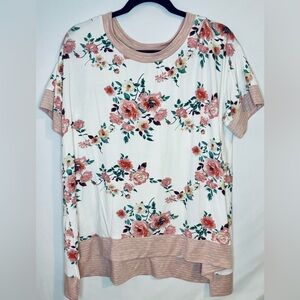 Women's Honeyme Oversized Floral Top | Size Medium
